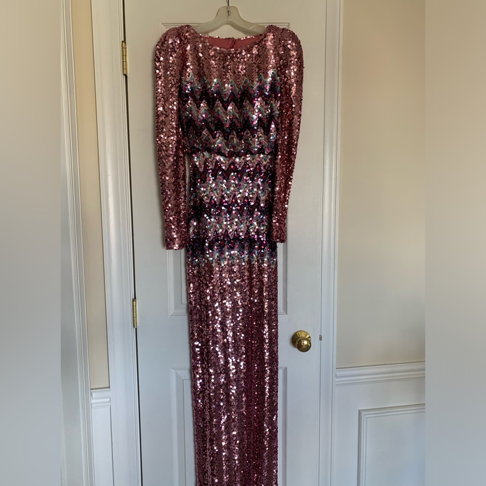 Evening Sequin Gown